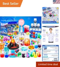 Science Kit for Kids,120 Science Lab Experiments,Scientist Costume Role Play ...