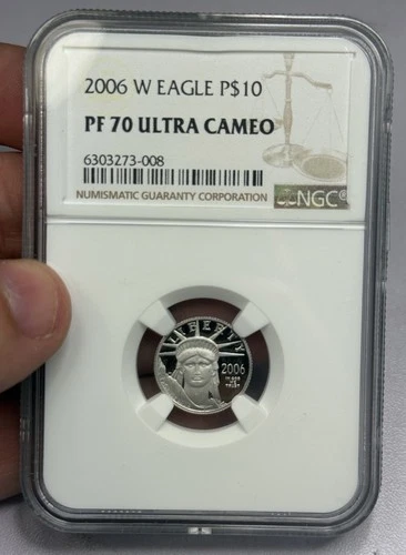 2006-W American Platinum Eagle — photo from the most recent tracked eBay sale