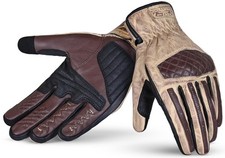 Cortech Fastback 2.0 Mens Leather Motorcycle Gloves Tan
