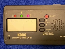 Korg Chromatic Tuner CA-30 Digital Multi-Instrument Works