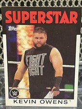 2016 WWE Topps Heritage Kevin Owens Wrestling Card Fight Owens Fight ROH Steen