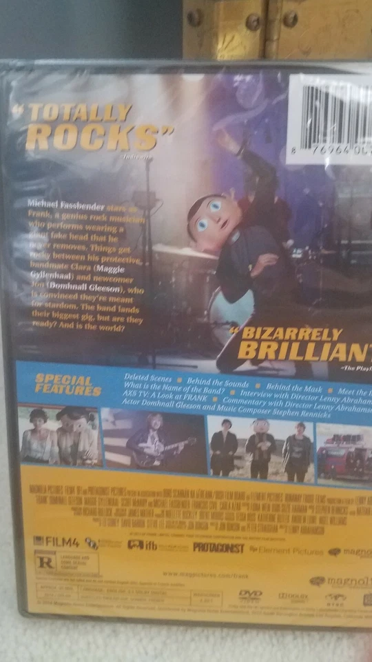 Frank (DVD, 2014, WS) Michael Fassbender, Domhnall Gleeson NEU - Bild 2 von 4