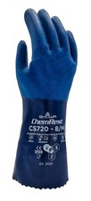 Image of SHOWA CS720 Chemrest Nitrile Glove Gauntlet Chemical Resistant Low-Lint 12''