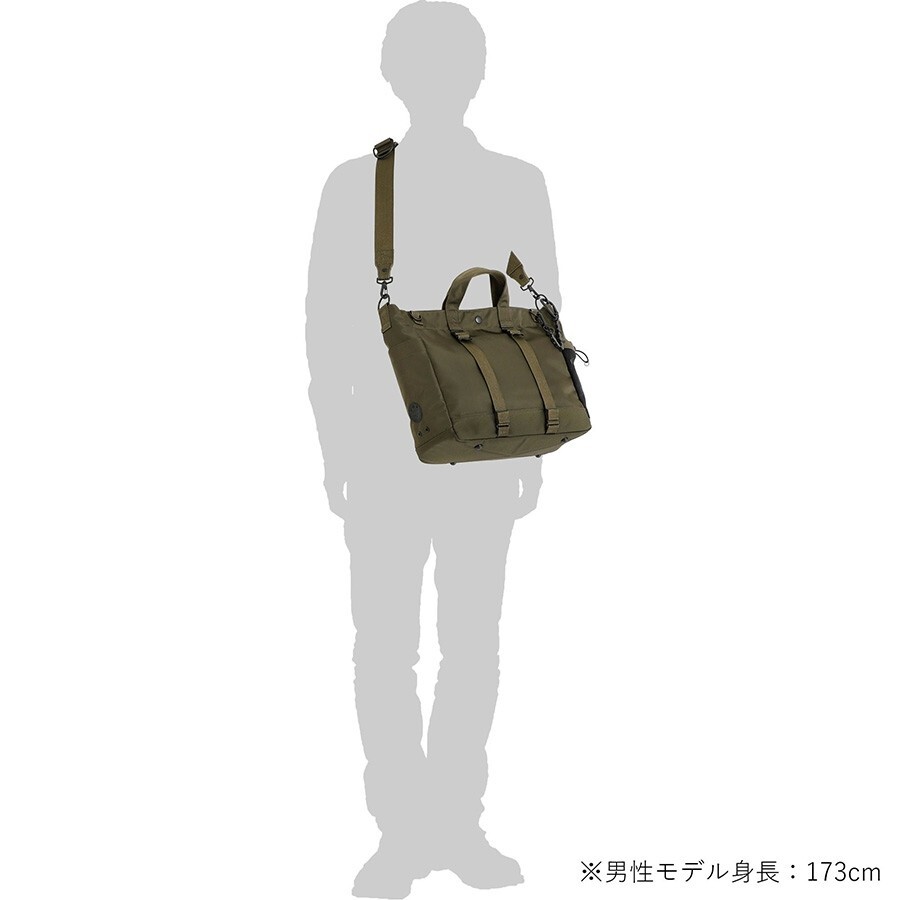 PORTER RIDE 2WAY TOTE BAG 997-17078 オリーブ Port Ride 2Way Tote Bag S | GATE