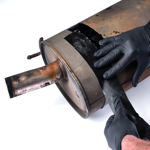 JB Weld Exhaust Weld Repair Wrap - High Heat Fibreglass Wrap Bandage - Picture 3 of 4