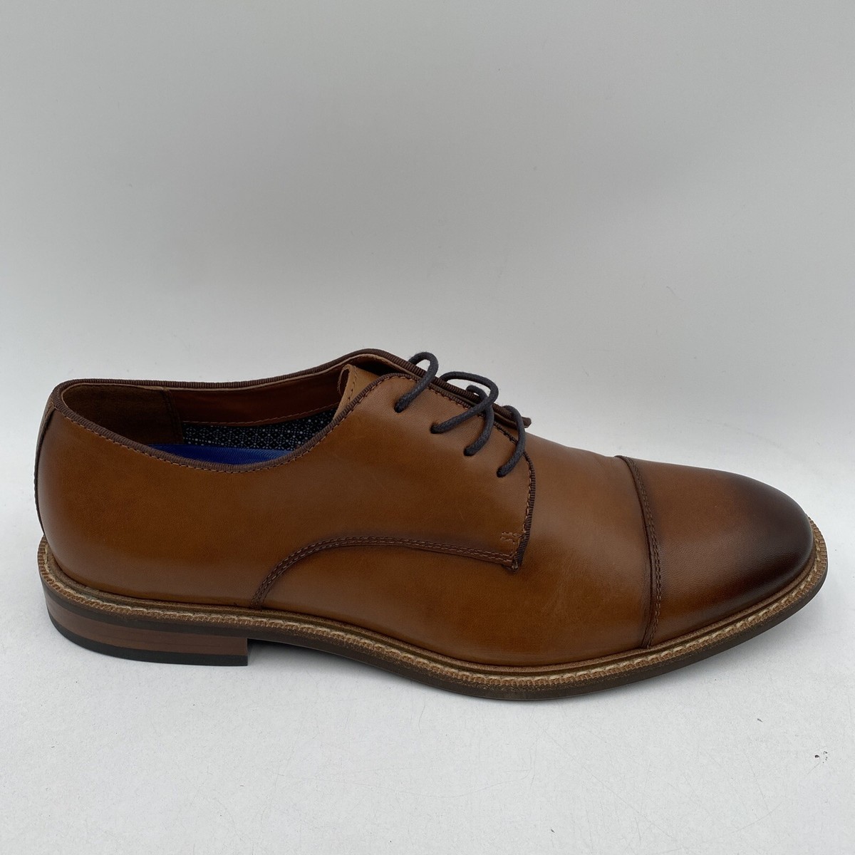 Vince Camuto Oxford Mens Size 10 Brown Leather Brogue Shoes‎ Vince Camuto Ivon Wingtip Oxford - Free Shipping | DSW main image 3
