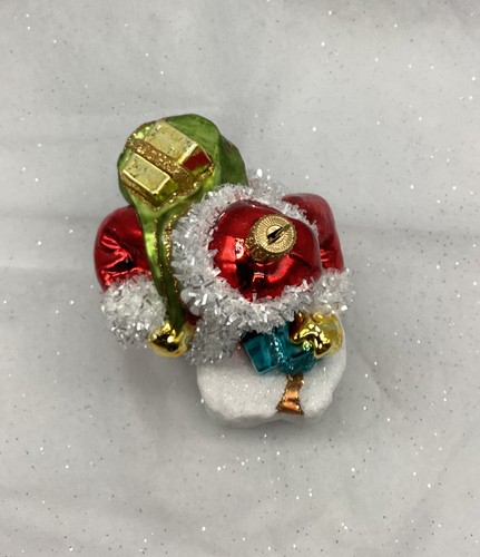 Koronex~Hand-Blown Glass~Santa By The Chimney~Ornament~Poland - Picture 6 of 12
