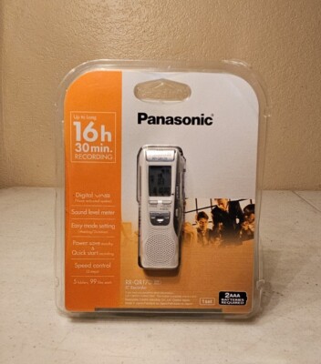 Panasonic RR-QR170 (16.5 Hours) Handheld Digital Voice Recorder