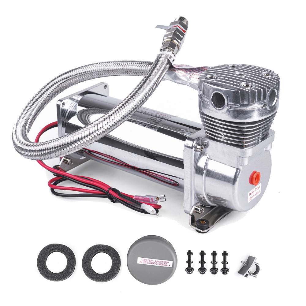3/8 Npt 200 Psi Heavy Duty Air Train Horn 12v