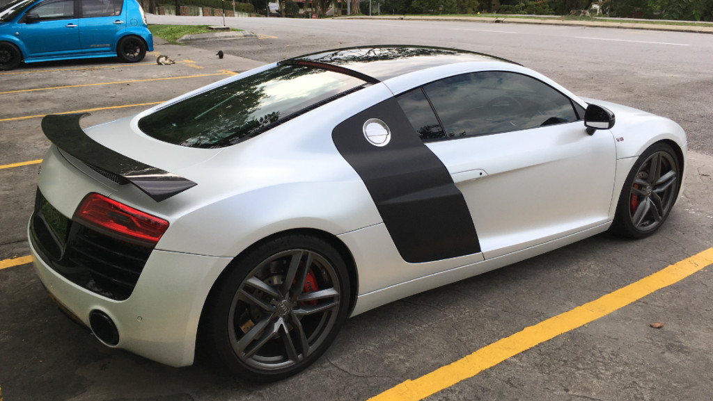 REAL Carbon Fiber For 2007-2015 Audi R8 Coupe Trunk Wing Lip Rear Boot Spoiler