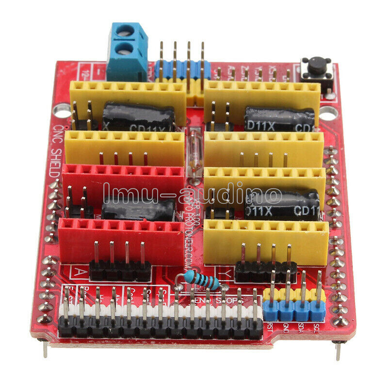 CNC Shield V3 + 4 Drivers A4988 - Pour Imprimante 3D - Neuf - Marque LIAOTEC