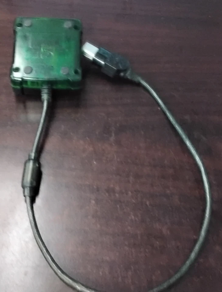 INTEC Original XBOX Green Wireless Controller  Dongle Adapter Receiver Only - Image 2 of 2