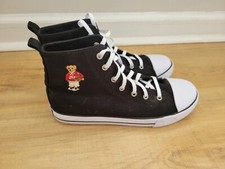    5.5 Boys Polo Ralph Lauren Little Kid Hamptyn Hi II Bear Sneakers