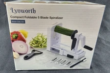 Lynworth Compact Foldable 5 Blade Vegetable Spiralizer Model CS5-100 NIB 🥒🥔