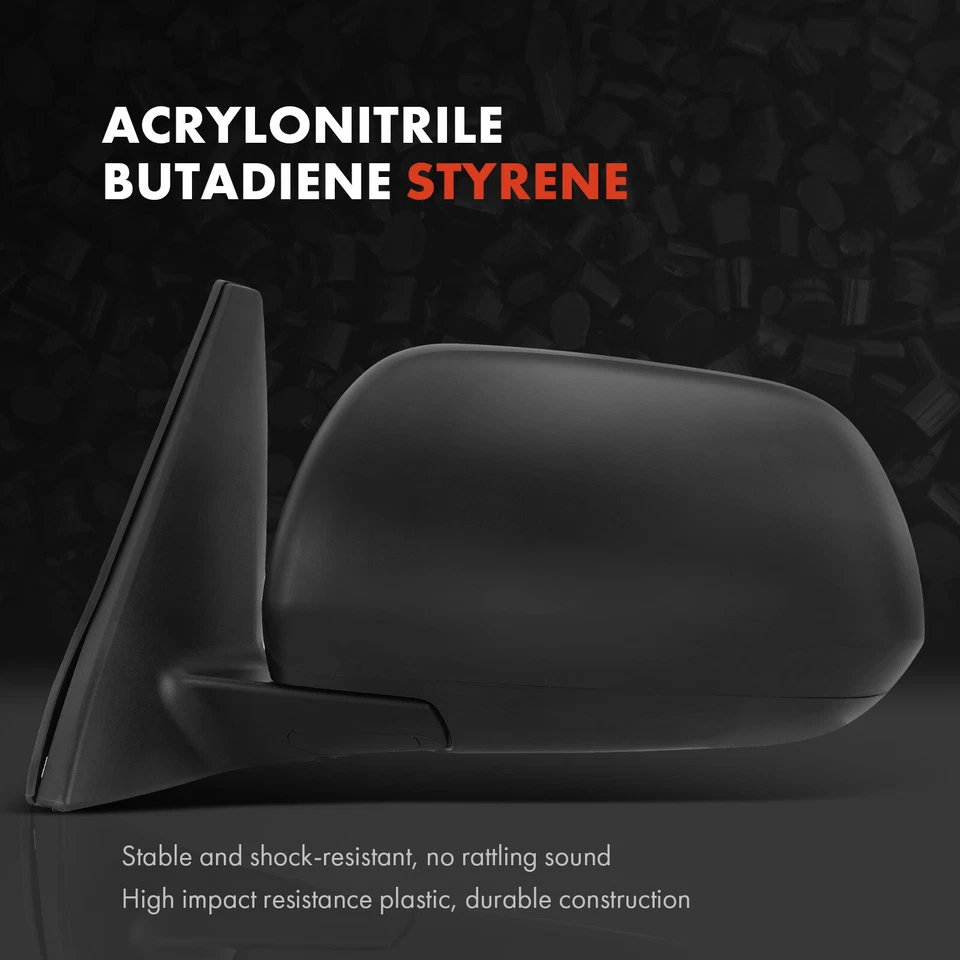 Espejo retrovisor térmico negro texturizado para Toyota 4Runner 2010 2011 2012 2013 izquierdo Foto 3 de 4