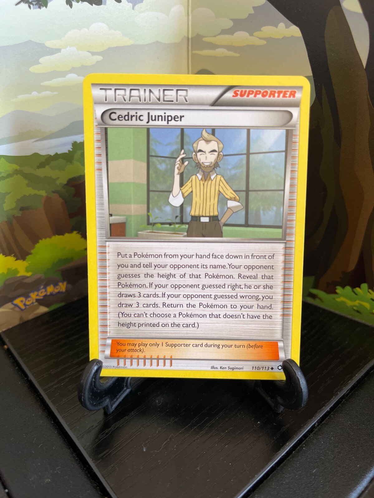 Cedric Juniper 110/113 - Legendary Treasures - Uncommon - Pokemon Card TCG - LP