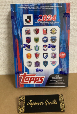 2024 Topps J.league Flagship Box Factory Sealed New From JP