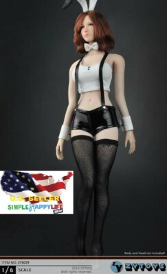 1/6 Bunny Girl Clothing Set Accessory For 12'' figure hot toys phicen kumik  USA 
