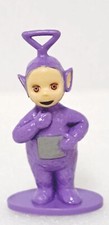 Vintage 1998 Teletubbies Tinky Winky Purple Figurine Cake Topper Toy 3" Ragdoll