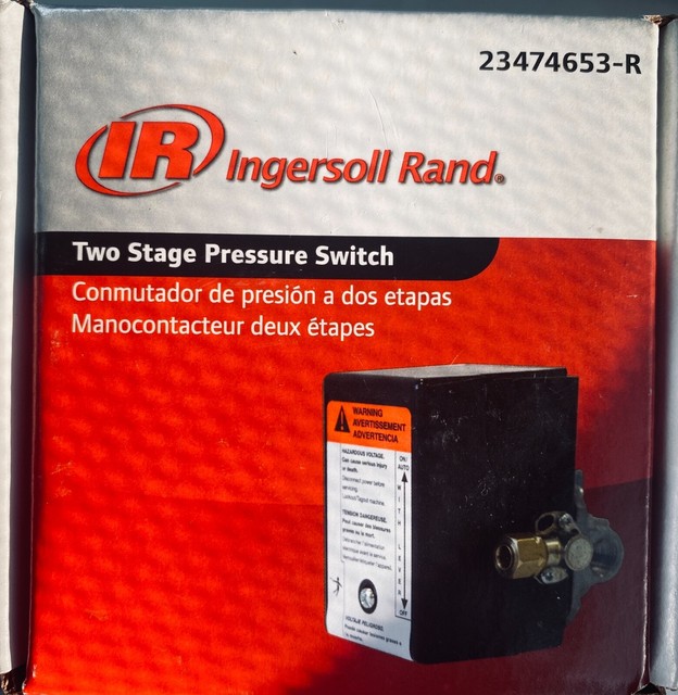 Ingersoll Rand 23474653r Two Stage Pressure Switch 3937 for sale