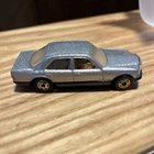 Vintage Hot Wheels Mercedes Benz 380 SEL Silver 1981 The Hot Ones series 1/64 HK