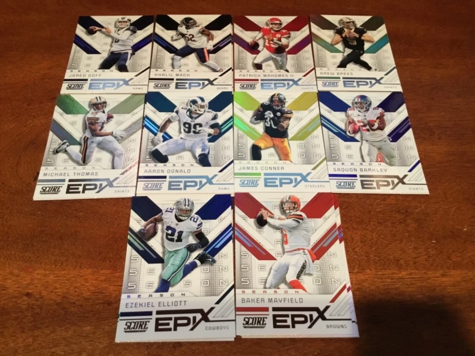 2019 SCORE YOU PICK EPIX GAME MOMENT SEASON INSERTS COMPLETE YOUR SET - Image 3 of 3