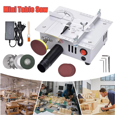 Electric Table Saw Woodworking Desktop Saw Electric Household DIY Cutting Tool