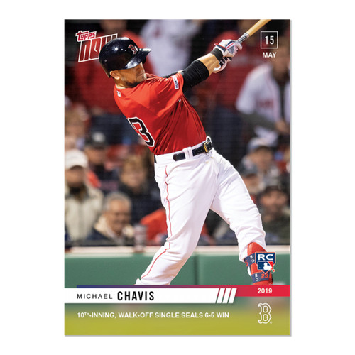 2019 Topps Now 236 Michael Chavis