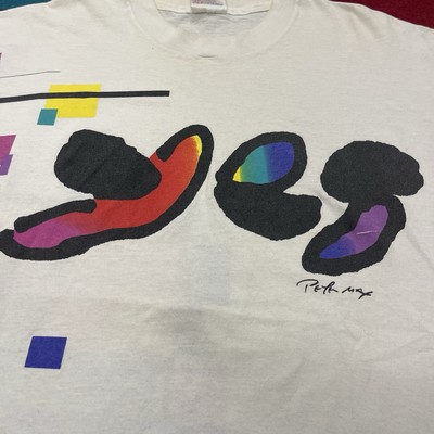 Vintage 1994 Yes Band Peter Max Art AOP Shirt Size XL | eBay