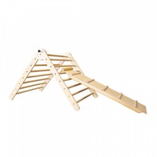 Triangolo bambino con barre e scivolo »Pikler-80-lak« - Magazzino UE