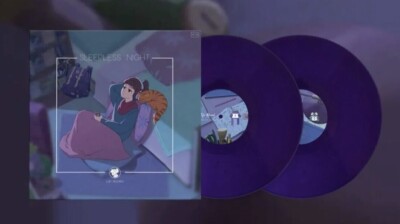 NEW LOFI GIRL Sleepless Night Opaque Purple Violet Color Vinyl LP /1700 IN HAND
