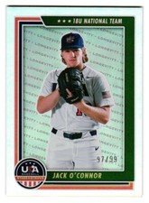 2022 Jack O'Connor Panini Stars & Stripes Holo Gold Rookie 97/99