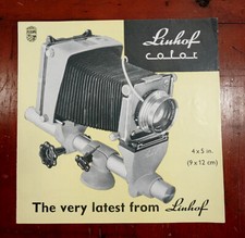 LINHOF NEW PRODUCTS SALES BROCHURE, SIX PAGES/220508