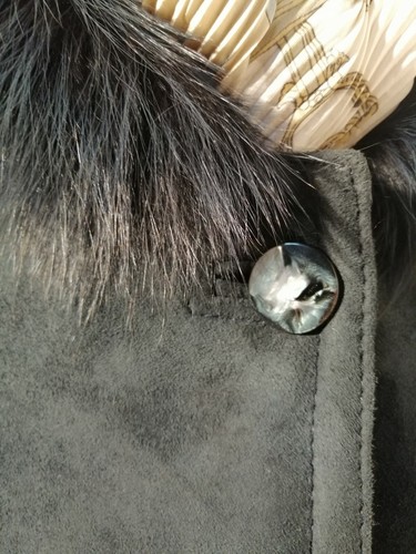 Montone SHEARLING donna misure comode introvabile 60 IT in ottime condizioni - Foto 10 di 12