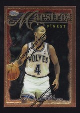 1996-97 Topps Finest Maestros Michael Williams #36 Minnesota Timberwolves