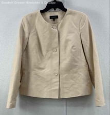 NWT Talbots Beige Blazer Size Women's 12