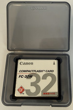 Canon FC-32M 32MB CF Compact Flash Camera Memory Card