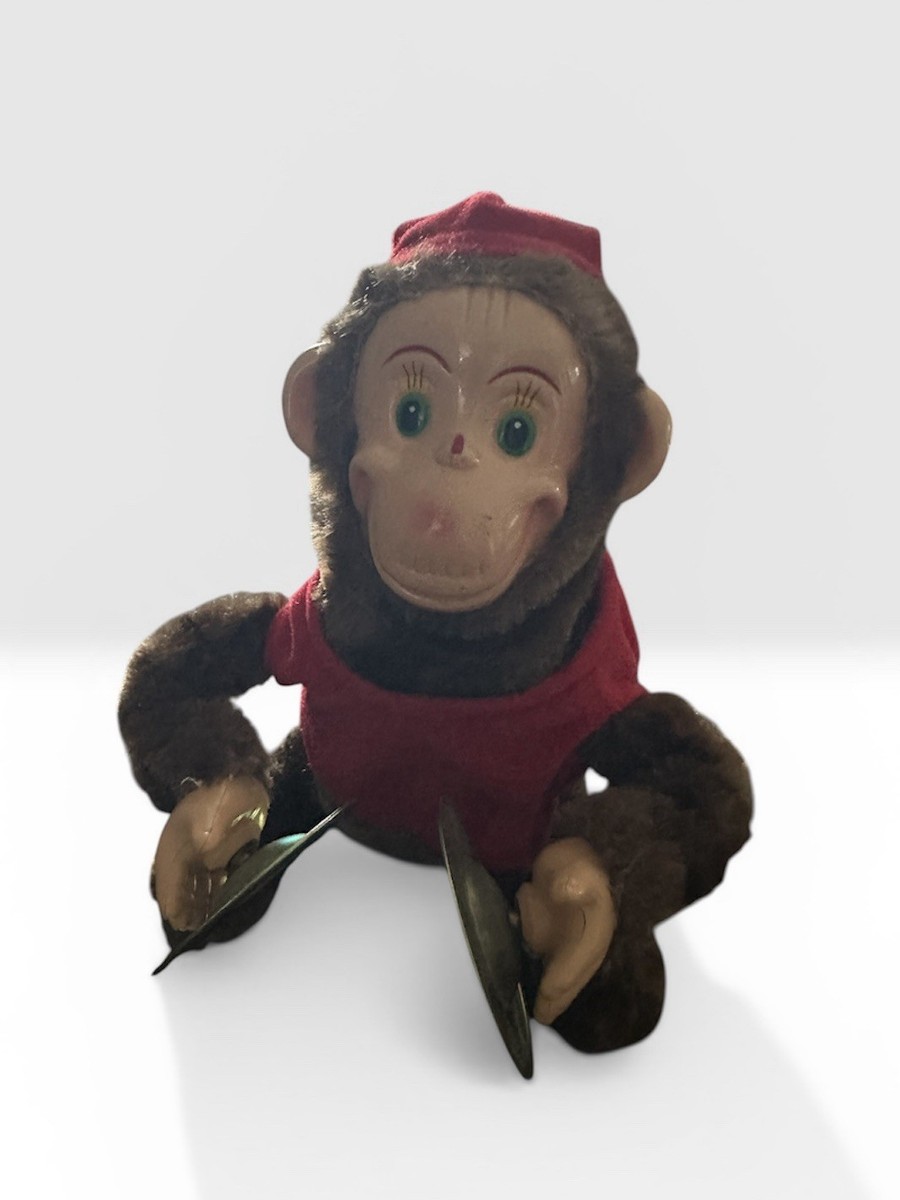 moni moni ANIMALS ブラックたぴおか Westminster Magic Monkey Chimp Cymbals Vintage Mechanical Toy 8