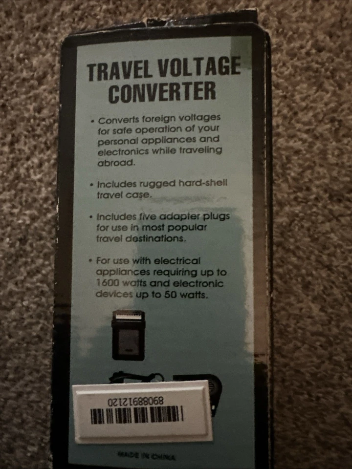 Powerline Electronic Global Power Travel Voltage Converter - Image 2 of 4