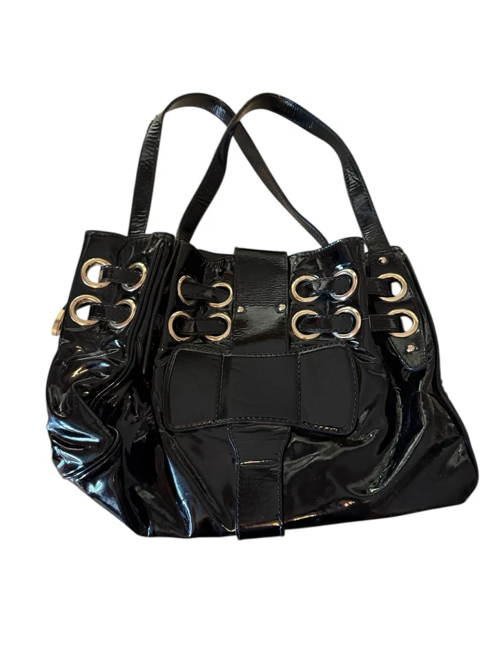 Bolso Jimmy Choo Y2K Ramona Cuero Negro LEER Foto 4 de 4