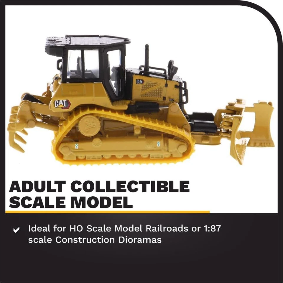 Caterpillar 85953 - Bulldozer Lama Pieghevole D5 LGP, Scala 1:87, Dai 14 Anni i - Immagine 3 di 4