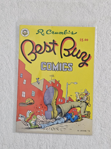 Vintage 1979 R. Crumb Best Buy Comics Underground Comix Apex Novelties Softcover - Picture 9 of 9