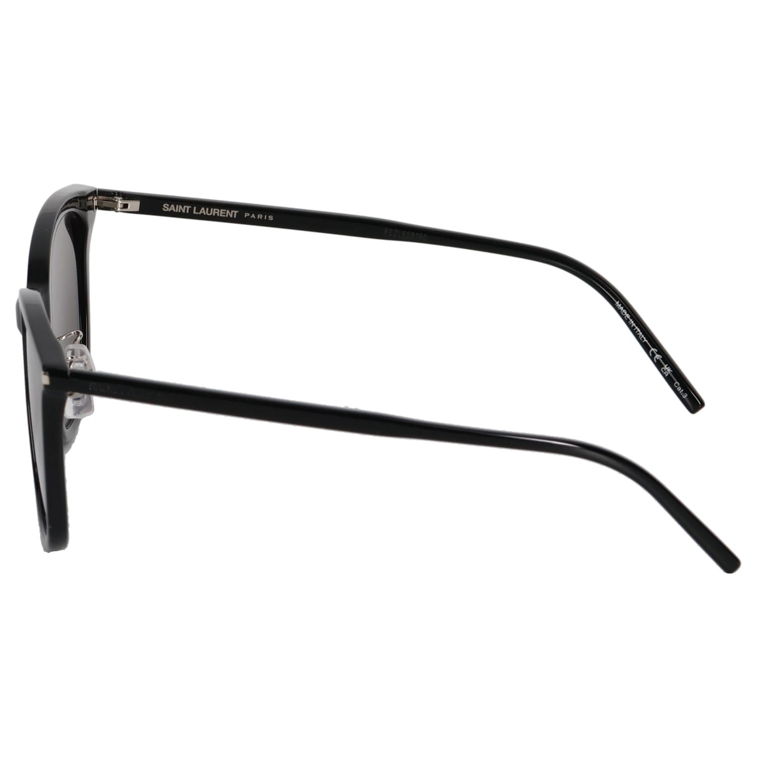 SAINT LAURENT Occhiali da Sole Uomo Donna Protezione UV Vestibilità Asiatica Nero SL489K 001