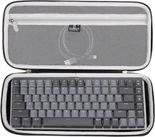 Hard Storage Case for MX Mechanical Mini Wireless Lighting Keyboard Black 