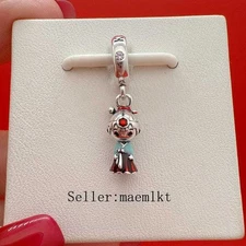 New 925 Sterling Silver Korean Doll Hanbok Charm,Charm For Bracelet 799477C01