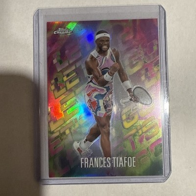 FRANCES TIAFOE 2024 Topps Chrome Tennis #LGO-FT Let's Go Refractor Case Hit SSP