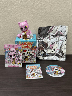 Tokidoki Lucky Cat Blind Box Figure - Loving Paws