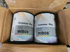 AXALTA CROMAX PRO BLACK H/S WB06 MIXING COLOR, BRAND NEW, ONE 1 LITER CONTAINER