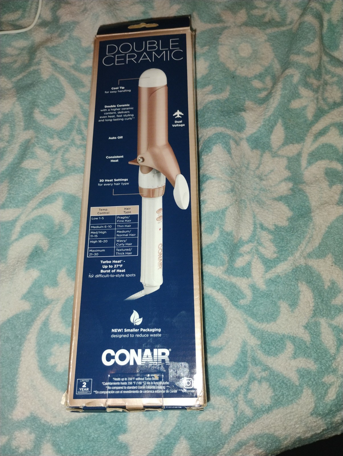 Conair Professional Ceramic Curling Iron for Salon-Quality Waves