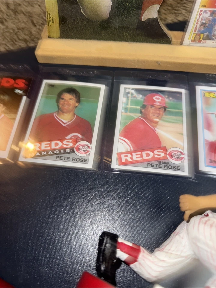 Cincinnati Reds Lot (8) Items Pete Rose & Johnny Bench - Image 3 of 4